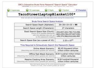 password haystack calculator 