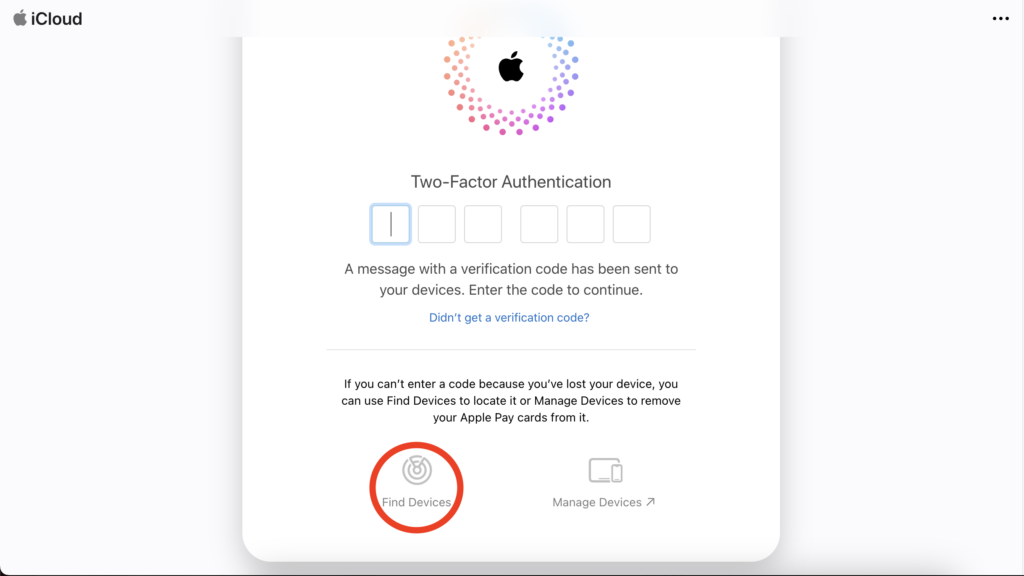 Disable Find My Step 2
