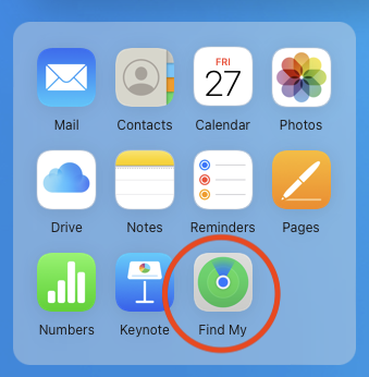 Disable Find My Step 3